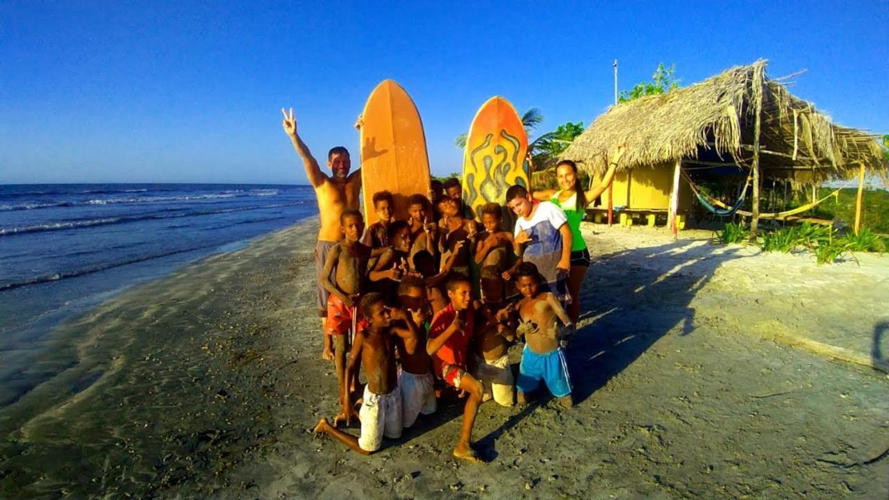Urantia Beach Hostel & Camping San Onofre Bagian luar foto