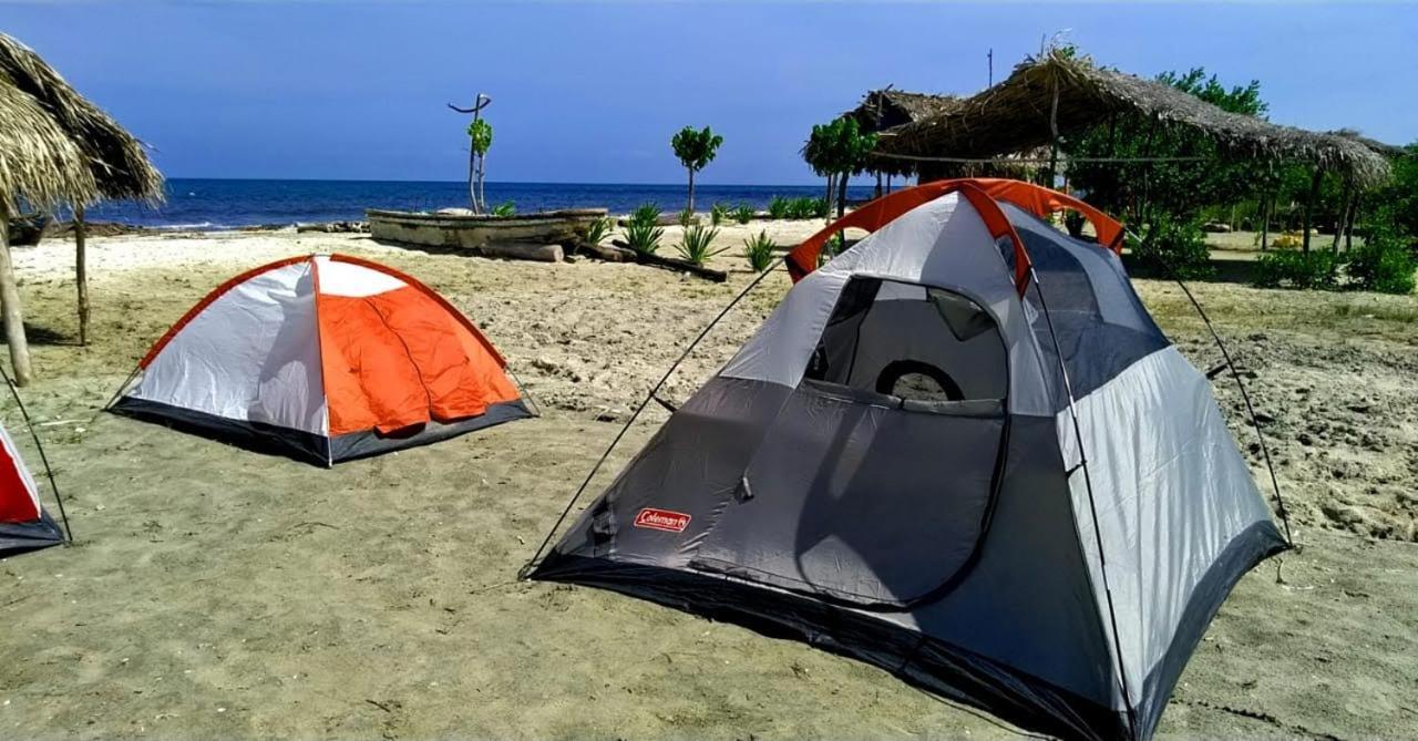 Urantia Beach Hostel & Camping San Onofre Bagian luar foto