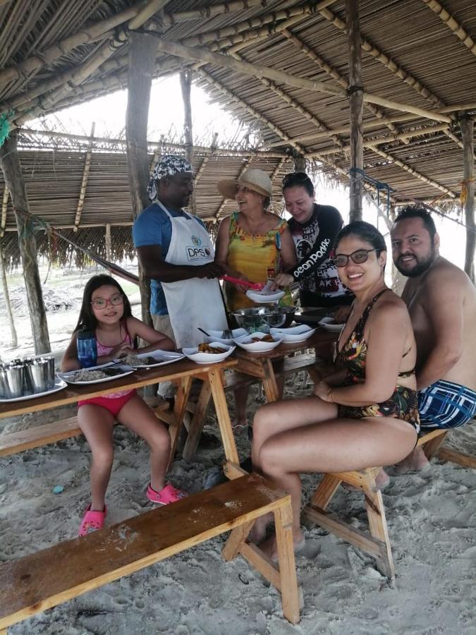 Urantia Beach Hostel & Camping San Onofre Bagian luar foto